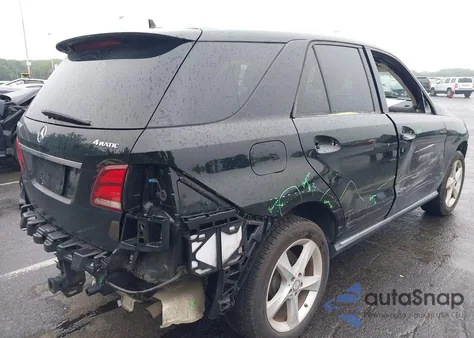 2016 Mercedes-Benz Gle 350 4Matic из США, поврежденный, VIN 4JGDA5HB2GA704220